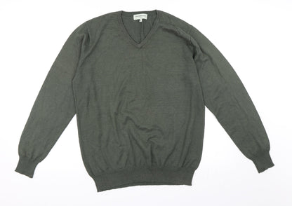 Greenwoods Mens Green   Pullover Jumper Size M