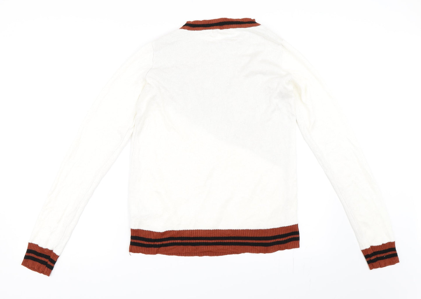 NEXT Womens White   Pullover Jumper Size 10