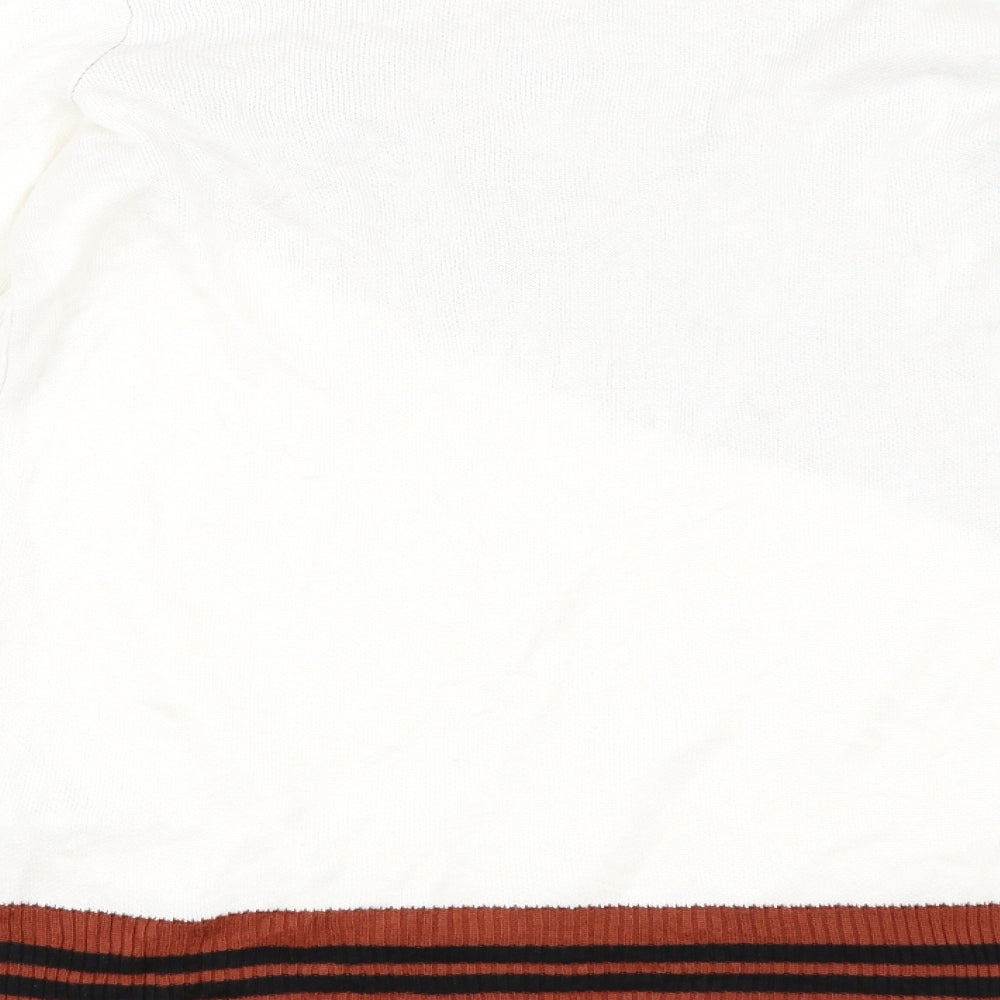NEXT Womens White   Pullover Jumper Size 10