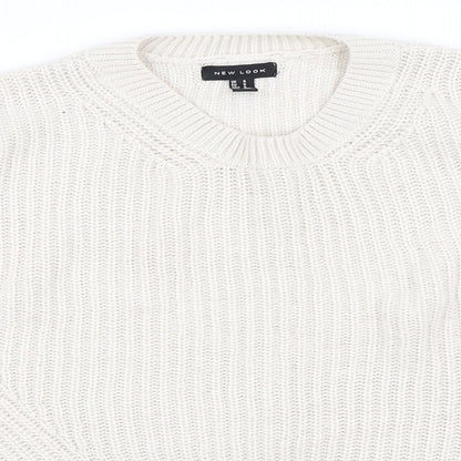 New Look Womens Beige   Pullover Jumper Size S