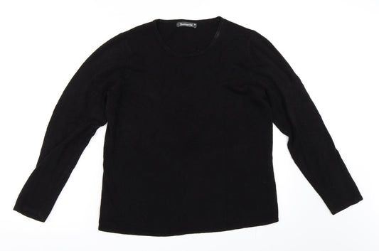 Bonmarché Womens Black   Pullover Jumper Size M