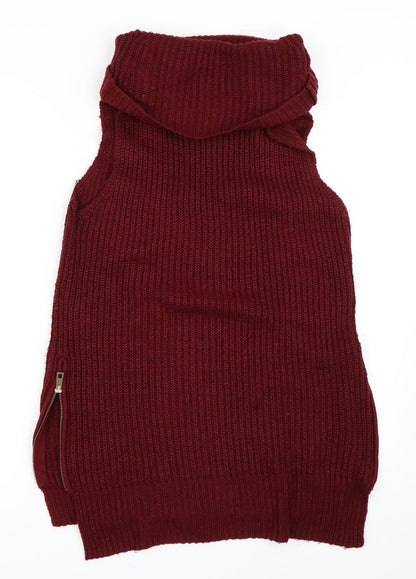 George Womens Red   Pullover Jumper Size 10