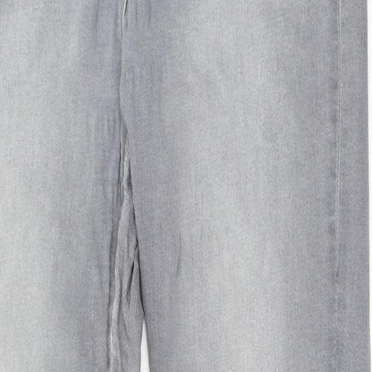 Matalan Womens Grey  Denim Skinny Jeans Size 10 L29 in