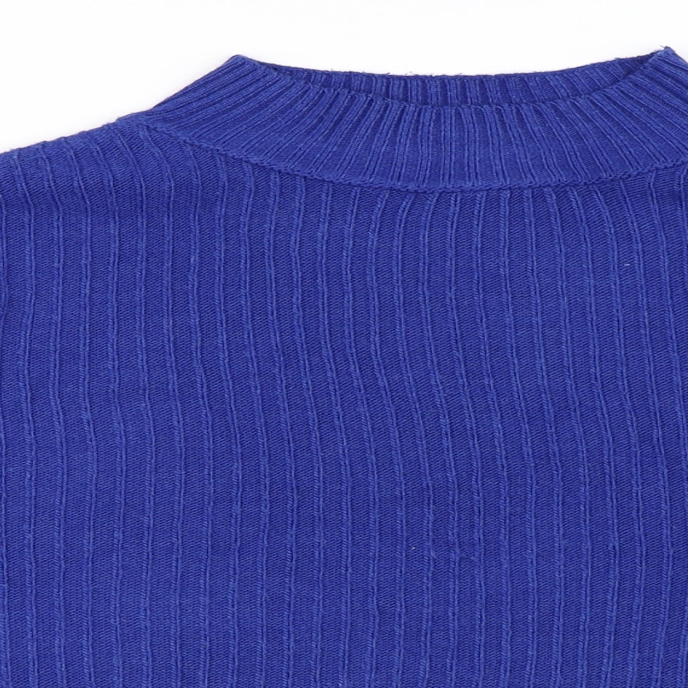 Primark Womens Blue   Pullover Jumper Size M
