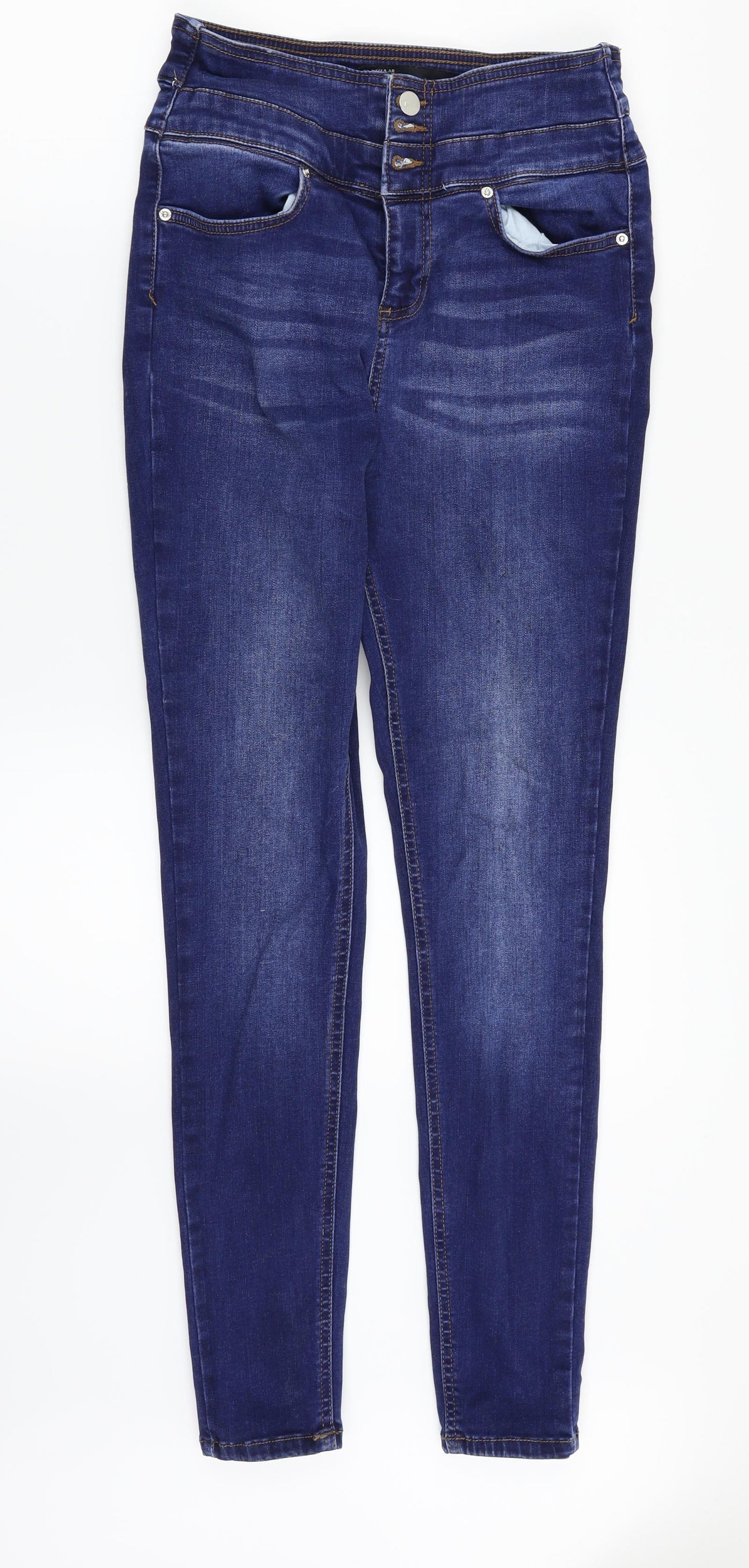 Very Womens Blue  Denim Skinny Jeans Size 29 in L28 in