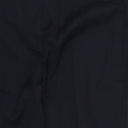 Womens UK Size 18 Principles Regular Fit Dress Pants Black Trousers