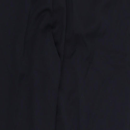 Womens UK Size 18 Principles Regular Fit Dress Pants Black Trousers