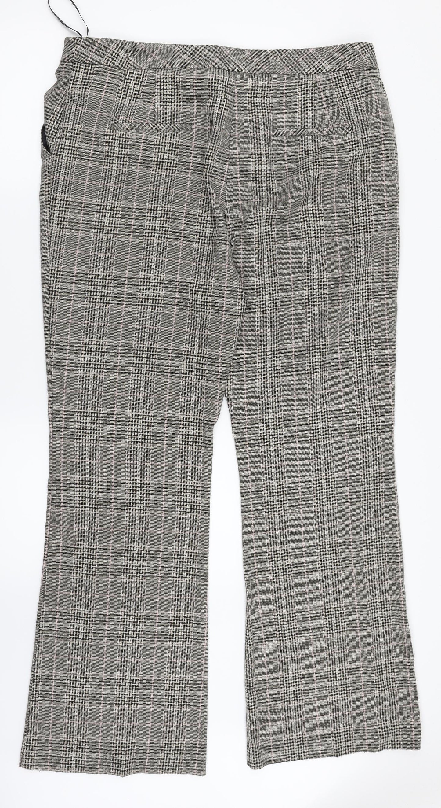 Womens UK Size 16 Dorothy Perkins Regular Fit Dress Pants Multicoloured Trousers