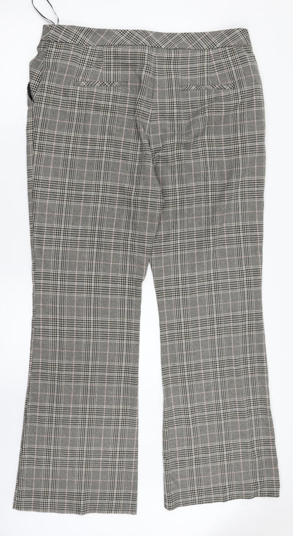 Womens UK Size 16 Dorothy Perkins Regular Fit Dress Pants Multicoloured Trousers