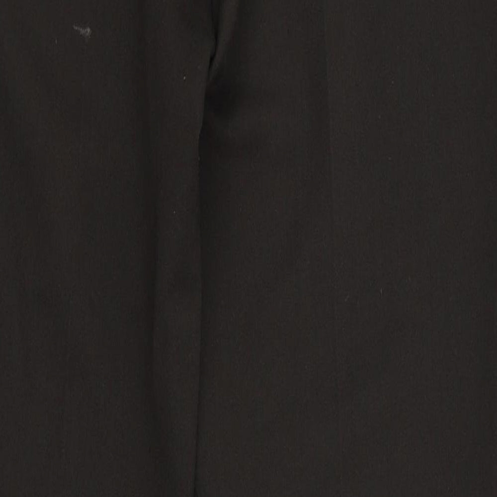 Womens UK Size 10 M&S Regular Fit Dress Pants Brown Trousers