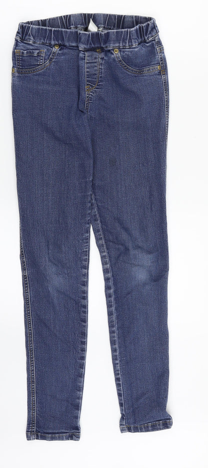 Rocha John Rocha Womens Blue  Denim Jegging Jeans Size 8 L27 in
