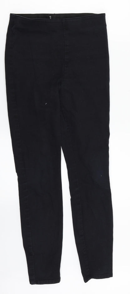 Womens UK Size 8 H&M Regular Fit Jegging Black Jeans