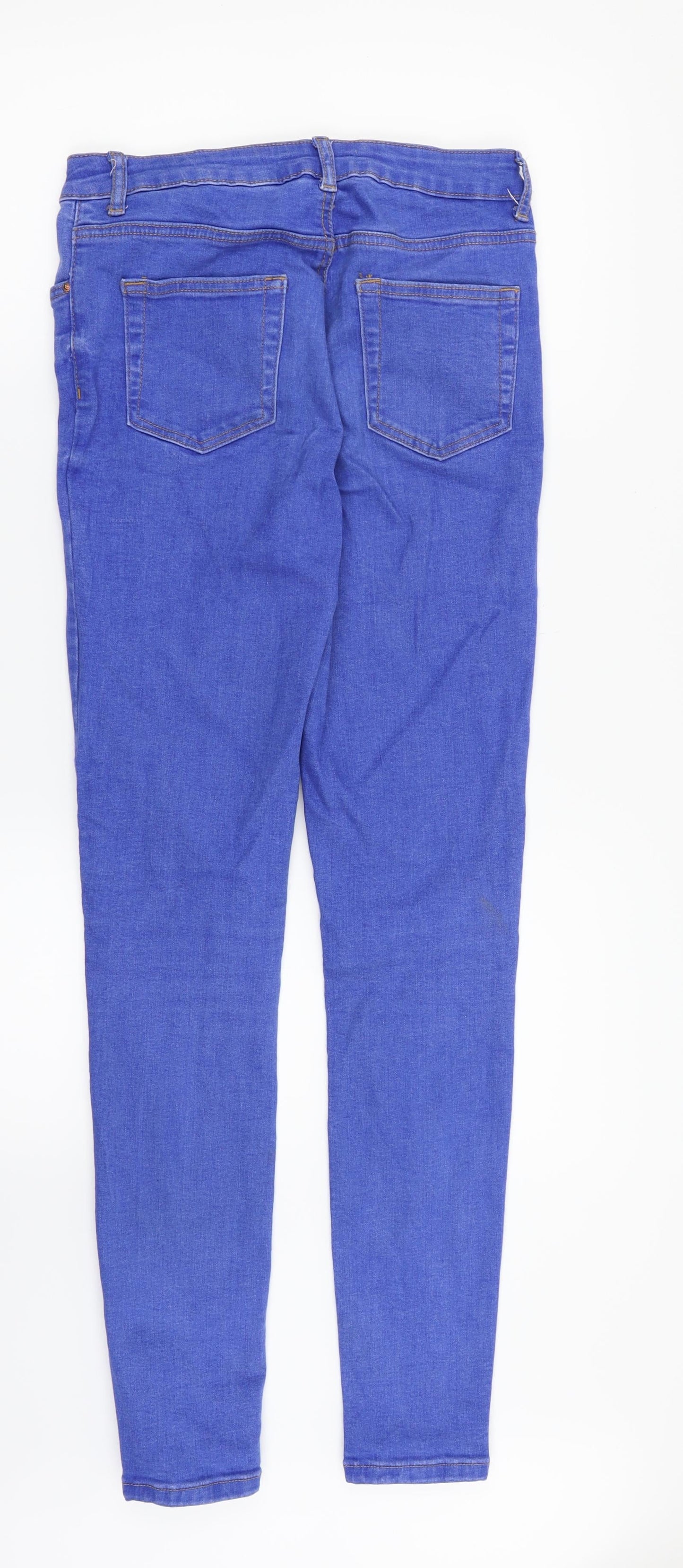 Denim. Co Womens Blue  Denim Skinny Jeans Size 10 L30 in