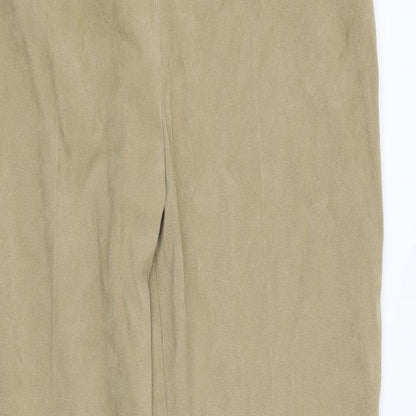Matalan Womens Beige   Trousers  Size 12 L29 in