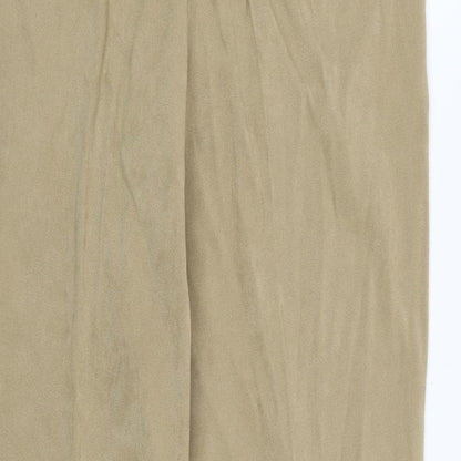 Matalan Womens Beige   Trousers  Size 12 L29 in