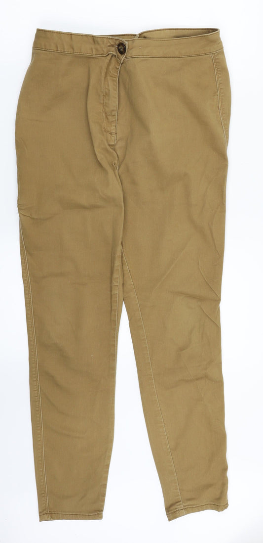 Matalan Womens Beige   Chino Trousers Size 18 L27 in