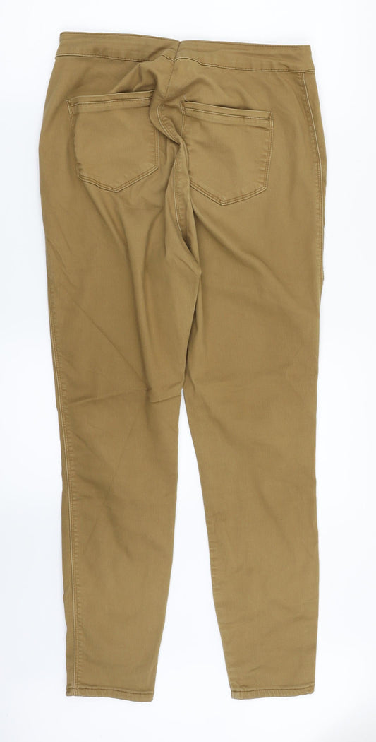 Matalan Womens Beige   Chino Trousers Size 18 L27 in