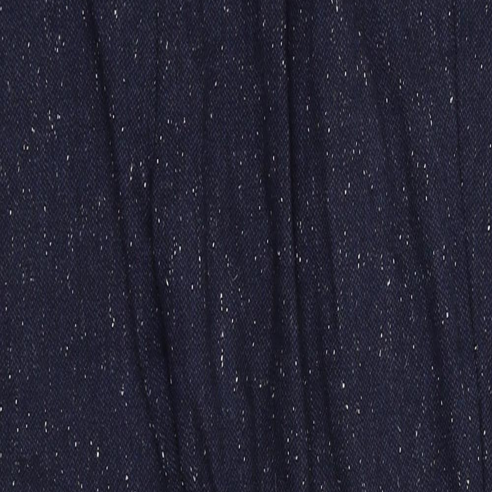 Womens UK Size 10 NEXT Regular Fit Dress Pants Blue Trousers