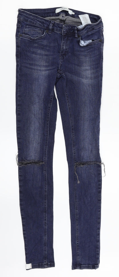 Womens UK Size 26 in VERO MODA Regular Fit Skinny Blue Jeans