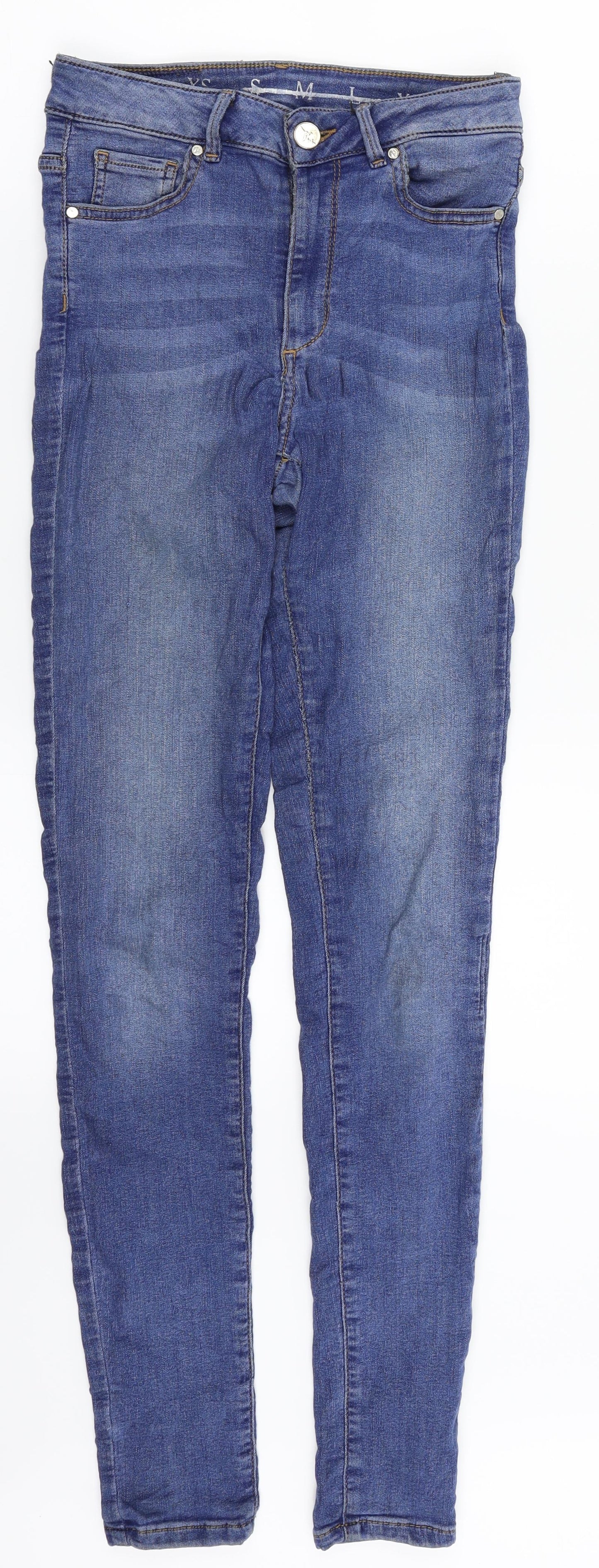 Never Denim Womens Blue  Denim Skinny Jeans Size XS L30 in
