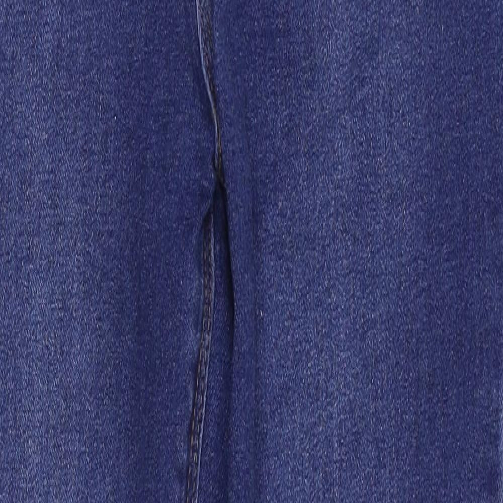 New Look Womens Blue  Denim Straight Jeans Size 10 L26 in