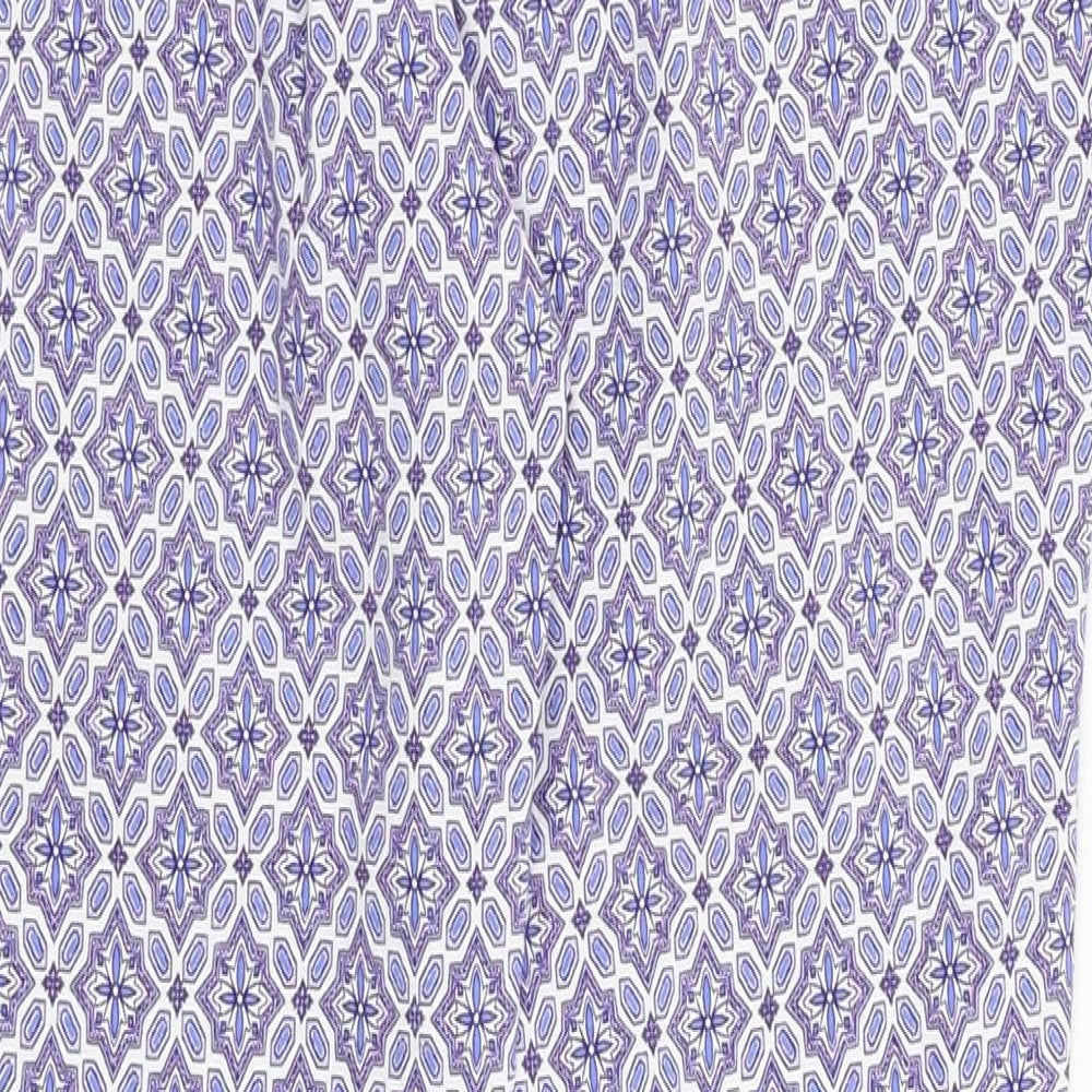 Womens UK Size 12 Dorothy Perkins Regular Fit  Blue Trousers