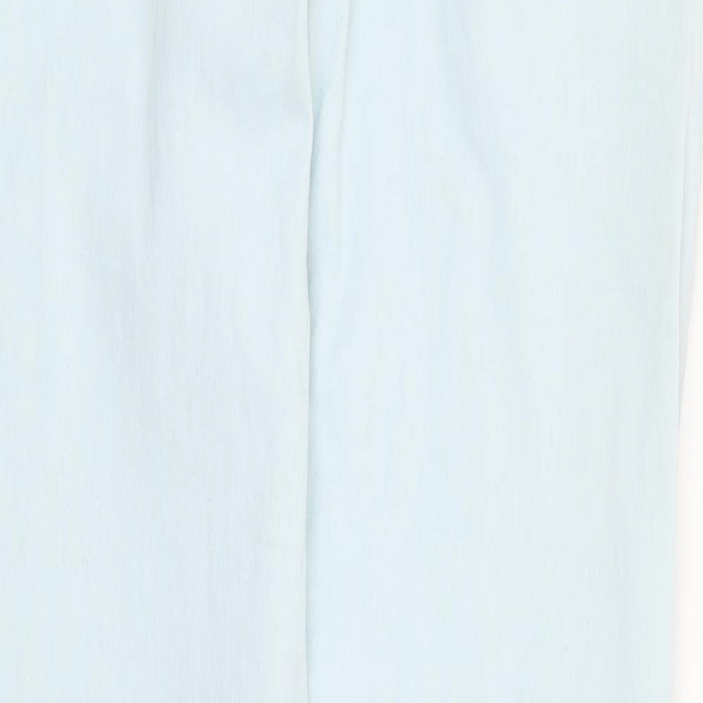 Denim. Co Womens Green  Denim Straight Jeans Size 12 L29 in