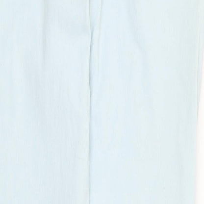 Denim. Co Womens Green  Denim Straight Jeans Size 12 L29 in