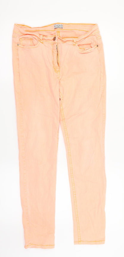 Life Time Womens Pink   Trousers  Size 12 L27 in