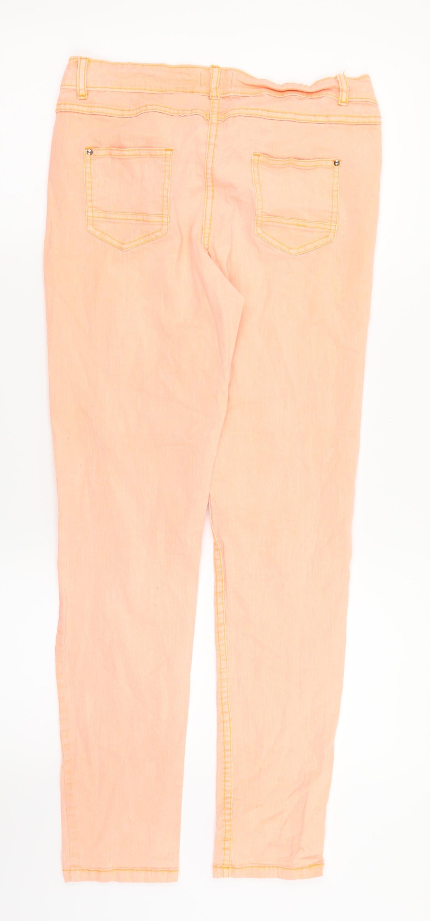 Life Time Womens Pink   Trousers  Size 12 L27 in