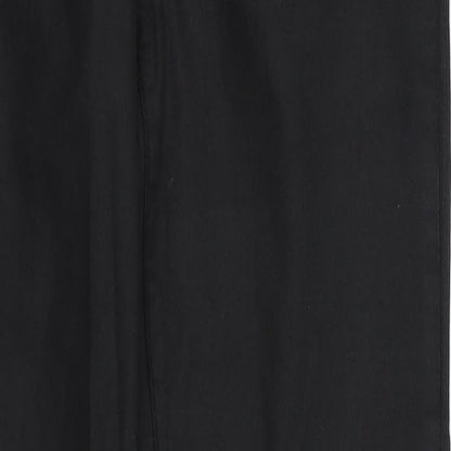 Debenhams Womens Black  Denim Straight Jeans Size 10 L27 in