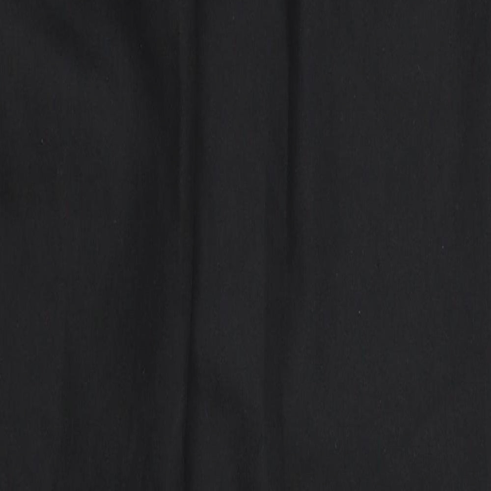 Debenhams Womens Black  Denim Straight Jeans Size 10 L27 in