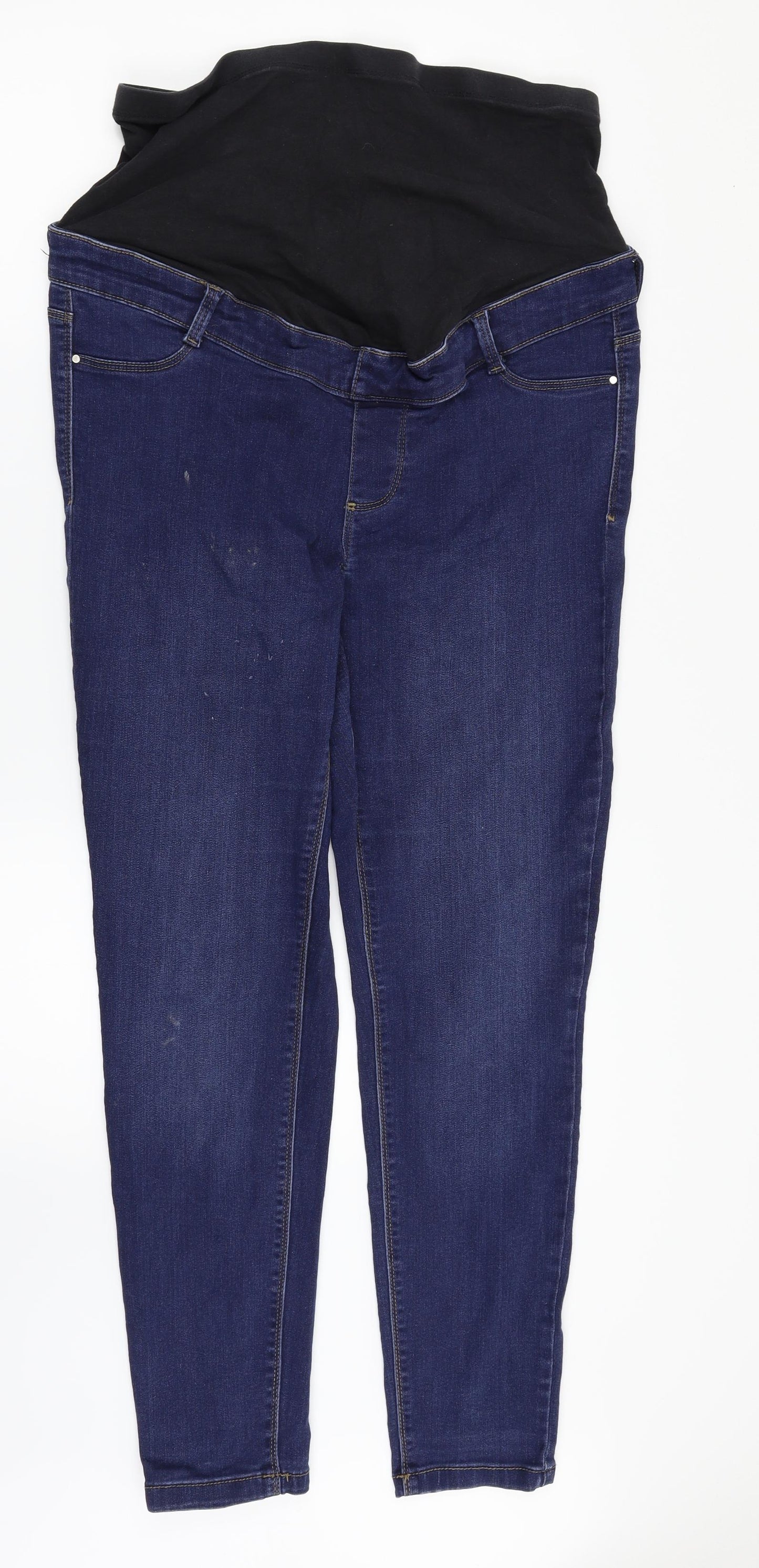 Dorothy Perkins Womens Blue  Denim Jegging Jeans Size 12 L28 in