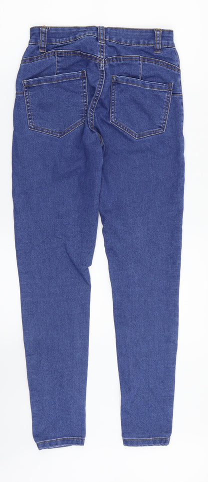 Denim. Co Womens Blue  Denim Straight Jeans Size 8 L28 in