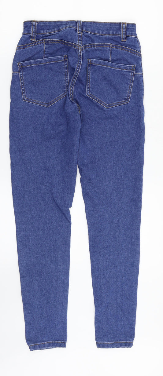 Denim. Co Womens Blue  Denim Straight Jeans Size 8 L28 in