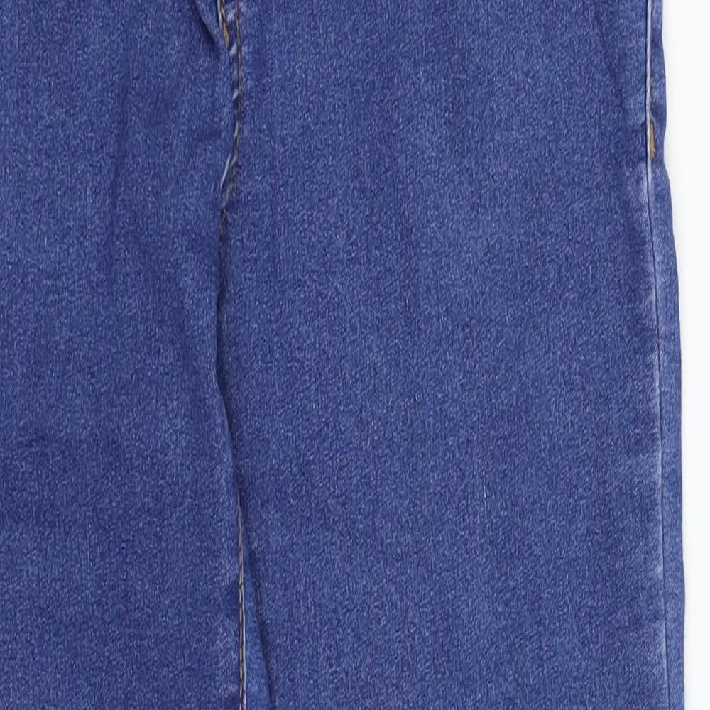 Denim. Co Womens Blue  Denim Straight Jeans Size 8 L28 in
