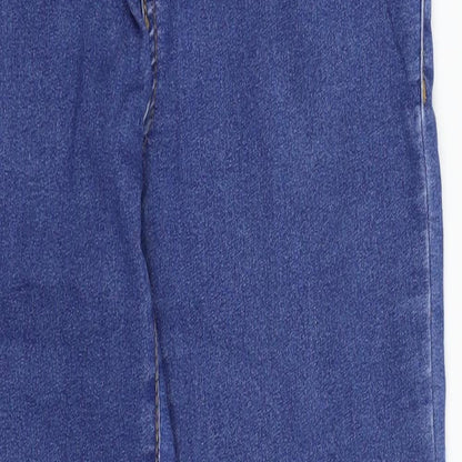 Denim. Co Womens Blue  Denim Straight Jeans Size 8 L28 in