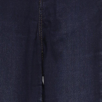 Miss Selfridge Womens Blue  Denim Straight Jeans Size 10 L29 in