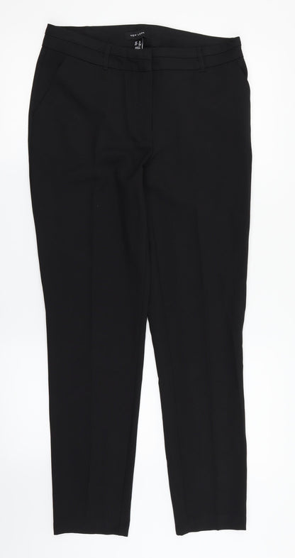 New Look Womens Black   Dress Pants Trousers Size 12 L30 in