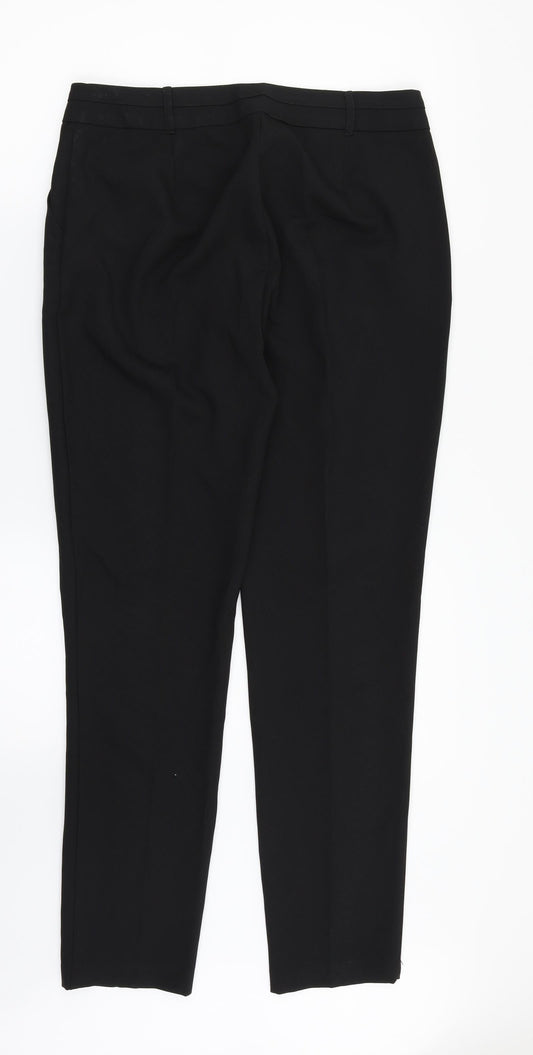New Look Womens Black   Dress Pants Trousers Size 12 L30 in