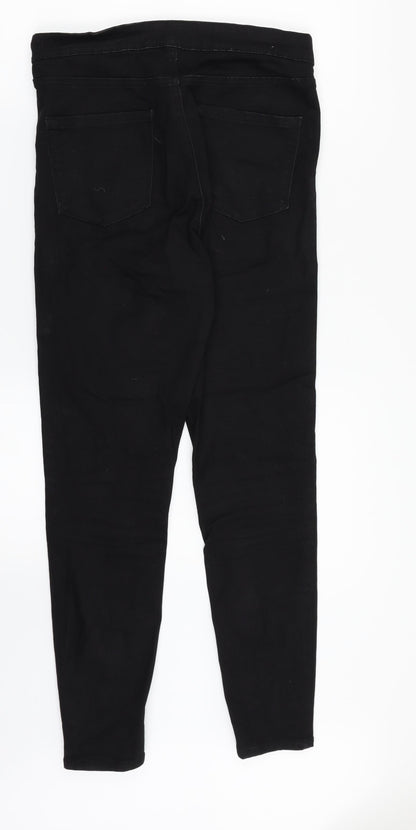 Denim. Co Womens Black  Denim Straight Jeans Size 12 L25 in