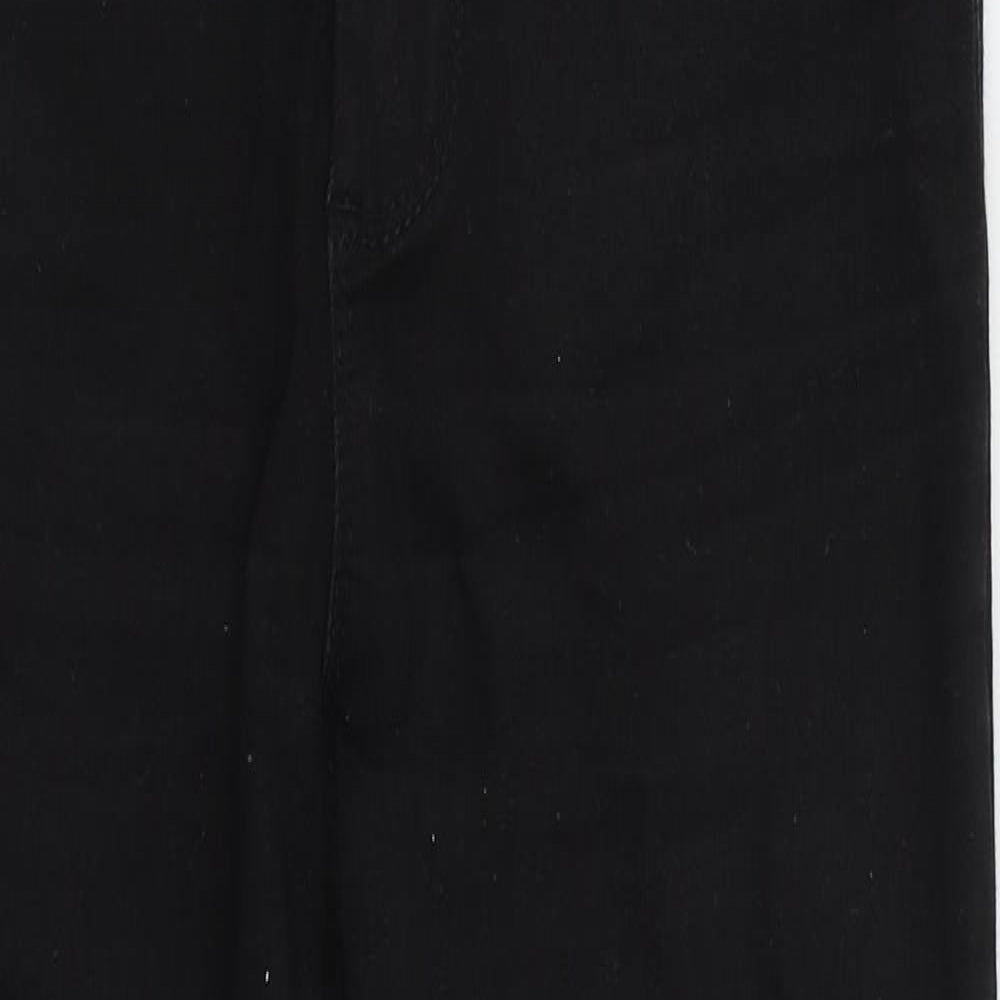 Denim. Co Womens Black  Denim Straight Jeans Size 12 L25 in