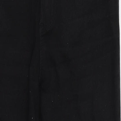 Denim. Co Womens Black  Denim Straight Jeans Size 12 L25 in