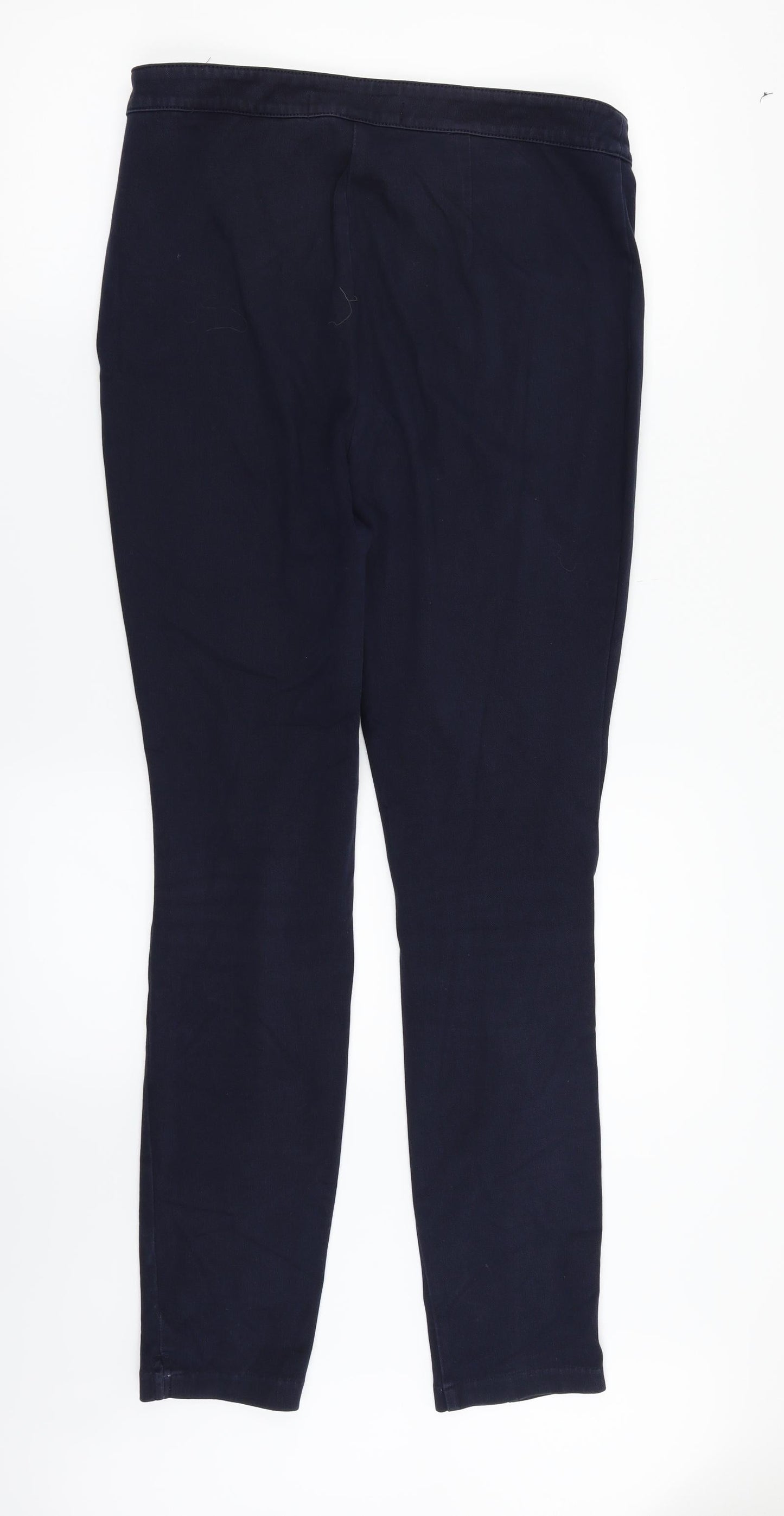 Womens UK Size 12 NEXT Regular Fit  Blue Trousers