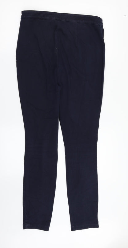 Womens UK Size 12 NEXT Regular Fit  Blue Trousers