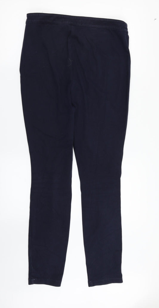 Womens UK Size 12 NEXT Regular Fit  Blue Trousers