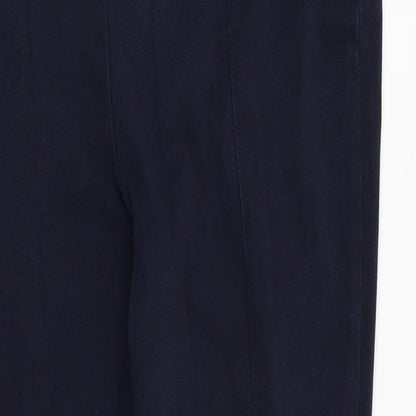 Womens UK Size 12 NEXT Regular Fit  Blue Trousers