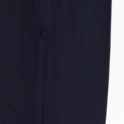 Womens UK Size 12 NEXT Regular Fit  Blue Trousers