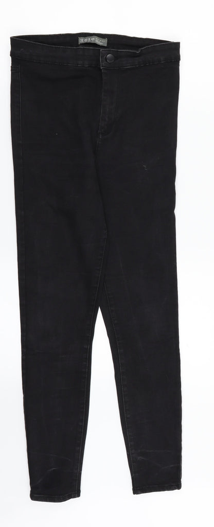 Denim. Co Womens Black  Denim Skinny Jeans Size 12 L26 in