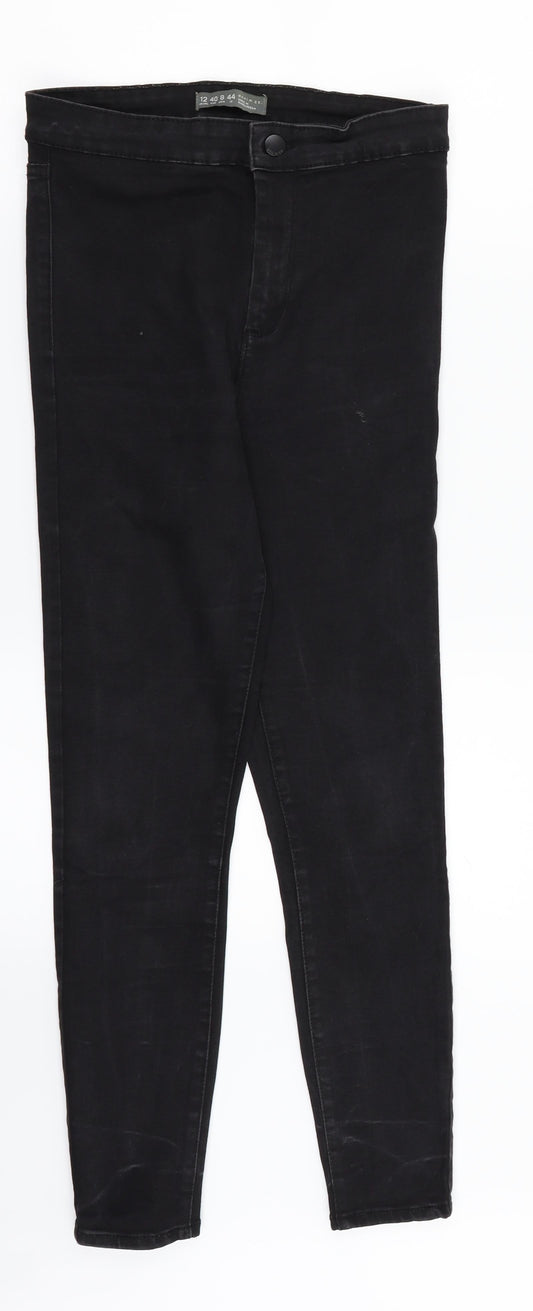 Denim. Co Womens Black  Denim Skinny Jeans Size 12 L26 in
